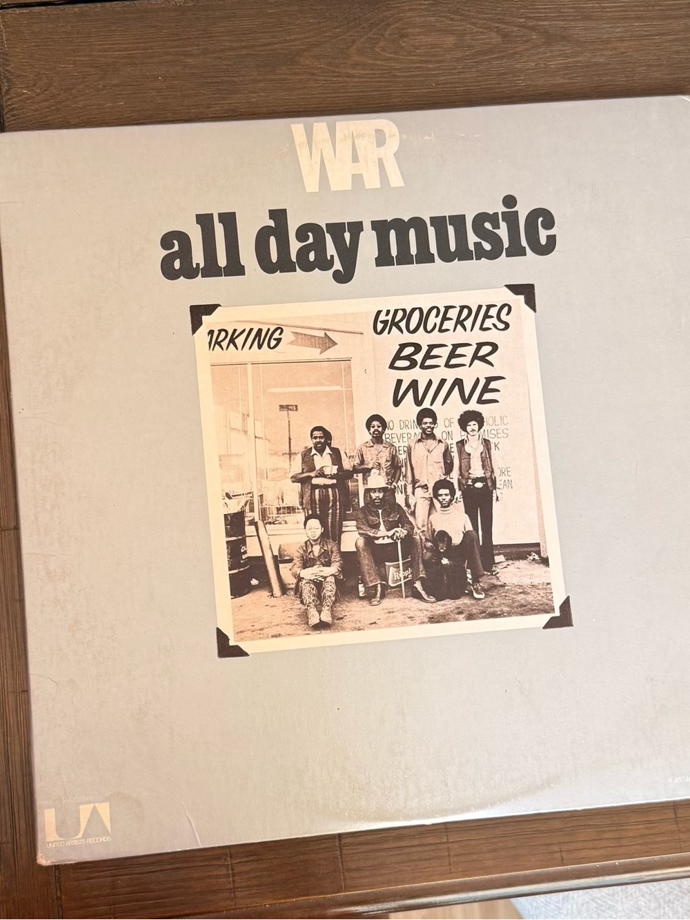 War All Day Music 12" Vinyl LP WITH POSTER